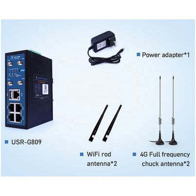 2.4G 5G Industrial Cellular VPN Router LTE IO Gateway Router Original USR-G809