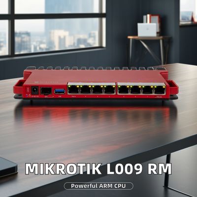 L009UiGS-RM L009 Enterprise PoE RouterBoard avec processeur ARM à double noyau