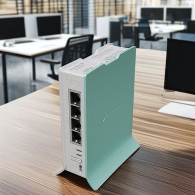 Actualice su red a la última tecnología con HAP AX LITE L41G-2axD Gigabit Wifi6 Modem Router