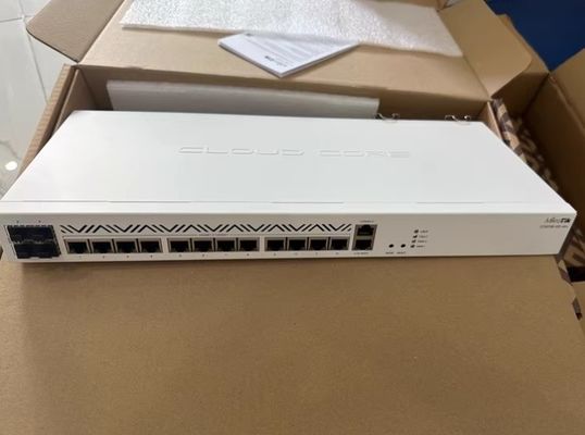 4 Antenna CCR2116-12G-4S Router de núcleo en la nube Velocidad de 2167 Mbps para aplicaciones de banda ancha y cortafuegos listos para el envío