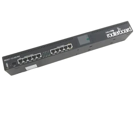 Original Mikrotik 1U Rackmount 5xEthernet Router RB2011UiAS-RM and Private Mold with WPA2 Encryption Type