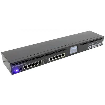Original Mikrotik 1U Rackmount 5xEthernet Router RB2011UiAS-RM and Private Mold with WPA2 Encryption Type