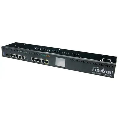 Original Mikrotik 1U Rackmount 5xEthernet Router RB2011UiAS-RM and Private Mold with WPA2 Encryption Type