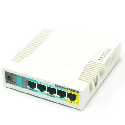 Mikrotik RB951Ui-2HnD 1200 Mbps 2.4G Wi-Fi Transmission Rate and 2 External Antennas for Seamless Wireless Connectivity