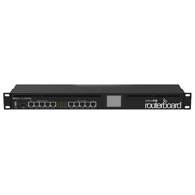 1 x10/100/1000Mbps Ports WAN et 16 ports LAN Multi-port Dispositif ARM Architecture CPU Routeur RB3011UiAS-RM pour le réseautage