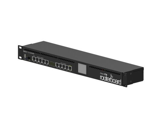 10xGigabit Ethernet Routers 1U Rackmount RB3011UiAS-RM Wi-Fi 802.11ac Standards and 10/100/1000Mbps Wired Transfer Rate