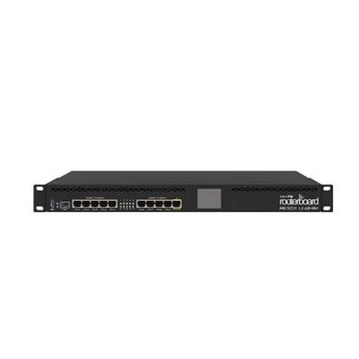 10xGigabit Ethernet Routers 1U Rackmount RB3011UiAS-RM Wi-Fi 802.11ac Standards and 10/100/1000Mbps Wired Transfer Rate