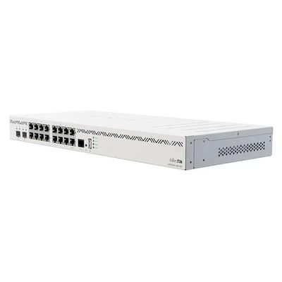 Performance CCR2004-16G-2S Ethernet Router Customizable and 2 External Antennas for Network