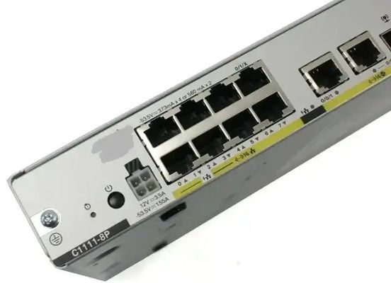1100 Series 8 Ports Dual GE WAN Ethernet Router C1111-8P Seamless Connectivity with WPA2 Encryption