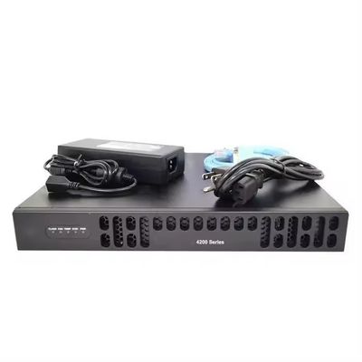 QoS Function Wired ISR4221/K9 4200 Series 4GB DRAM 8GB Flash Enterprise Router 2 Ports Gigabit Router Integrated Services Router