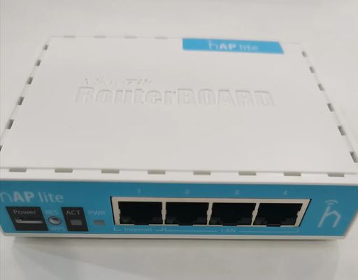 802.11b Wi-Fi Standard M Ikrotik RB941-2nD HAP Lite Router with Easy-to- Design and Max. LAN Data Rate 1000Mbps