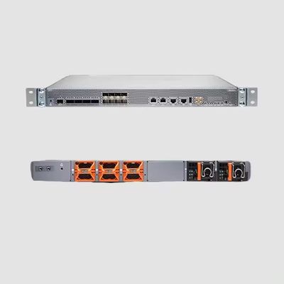Plataformas de enrutamiento universal MX204-HW-BASE escalables Router con velocidad de transmisión Wi-Fi de 600 Mbps 2,4 g y doble fuente de alimentación de CA