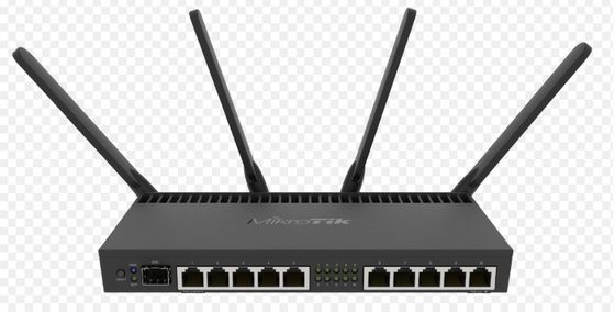MikroTik 1GB RAM Enterprise Router  4 Core RB4011iGS+5HacQ2HnD-IN Dual Chain Wireless