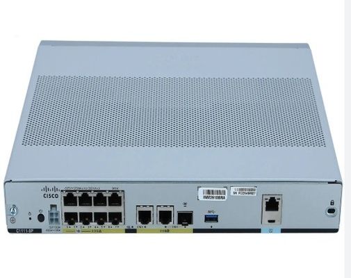 C1111-8P ISR 1100 Enterprise Router with 4 Ports and Dual WAN Integrated Services Ethernet Features
