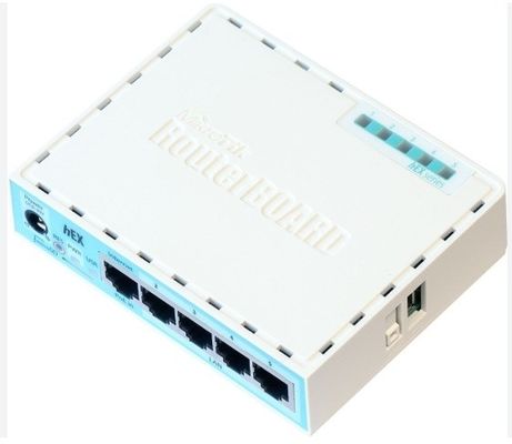 Nouveau routeur HEX RB750Gr3 Gigabit 2.4G Wi-Fi 802.11g 10/100/1000Mbps Ethernet GigabitLAN en stock