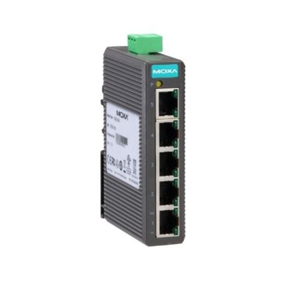 Stock 10/100/1000Mbps Entry-level Unmanaged Ethernet Switches EDS-205 5-port with speed and Fast Transmission Rate