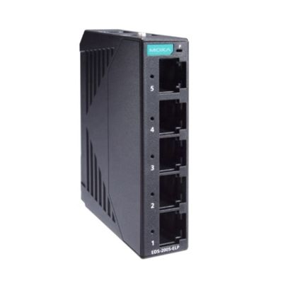 Metal Housing 5-port Entry-level Unmanaged Ethernet Switches EDS-2005-EL Series Durable Design NO Private Mold