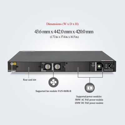 10g Switch Capacity and POE Function Switch S6720-32C-PWH-SI Network Gigabit Switch with Prompt Delivery