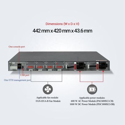 Competitive 24 Port Ethernet Switch S6730-H24X6C Network Gigabit Switch for Your Requirements Stock and Full-Duplex Half-Duplex