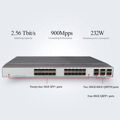 Full-Duplex Half-Duplex Communication Mode Ethernet Switch S6720-30L-HI-24S with and 10/100/1000Mbps Transmission Rate