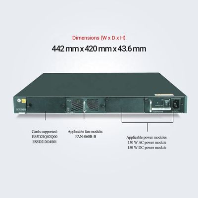 Full-Duplex Half-Duplex Communication Ethernet Access Switch S6720-32C-SI-AC 24 Ports for Smooth Functioning