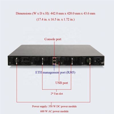 CE6851-48S6Q-HI Industrial Ethernet Switch for Good Discount Private Mold Full-Duplex Half-Duplex Communication Mode