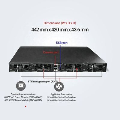 10g Switch Capacity Private Mold 48 Port 100g Data Center Switch CE6870-48T6CQ-EI