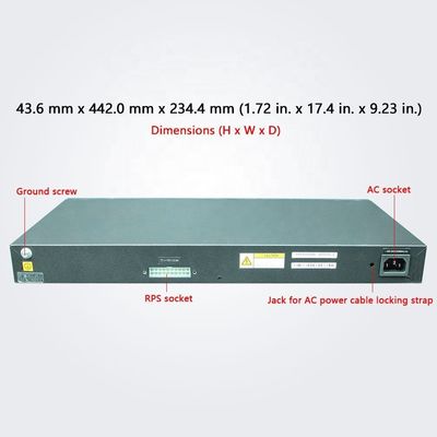 Efficiently Connect with Our Managed Network Switch Featuring 10/100/1000Mbps Transmission Rate and 10G Switch Capacity