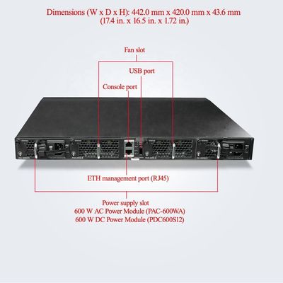 10/100/1000Mbps Full-Duplex Half-Duplex 100g Data Center Switch CE 6 8 70-48 T6 CQ-EI Network Switch for Speed Networks