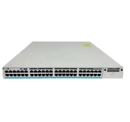 10/100/1000Mbps Transmission Rate Cisco Catalyst 9200 C9300-48P-E Gigabit Ethernet Switch with 48-Port PoE and QoS Function