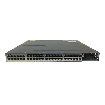 48 puertos WS-C3750X-48PF-S 3750X-48PF Ethernet Switch Base IP Adecuado para escritorio 800W PoE Potencia 48 X 10/100/1000 Puertos PoE