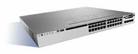 24 10/100/1000 UPOE Ports WS-C3850-24UW-S Supports Stackable 1 Network Module Slot 1100 W Power Supply Private Mold
