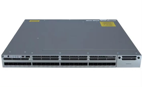 24 Gigabit SFP Ports Cisco WS-C3850-24S-E Managed L3 Switch Suitable for Workstation and Customizable