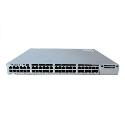 Stocké WS C3850 Série 48P-S 48 Ethernet Gestion des ports Poe Commutateur Gigabit empilable avec fonction SNMP