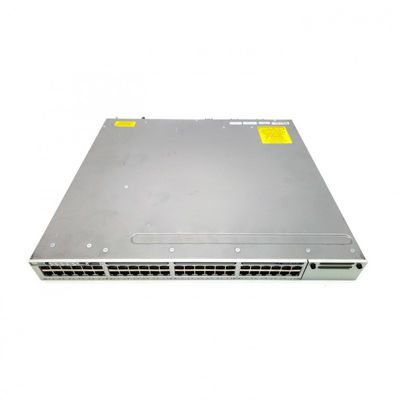 Stocké WS C3850 Série 48P-S 48 Ethernet Gestion des ports Poe Commutateur Gigabit empilable avec fonction SNMP