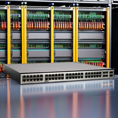 Speed 48*10GE SFP 6*100GE QSFP28 CE6857F-48S6CQ-F Network Switch for Customizable 10/100/1000Mbps Networks