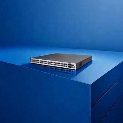 S5732-H48S6Q 44 GE SFP 4 10 GE SFP 6 40 GE QSFP Tout le commutateur optique avec une seule puissance Conception compacte et transfert de données rapide
