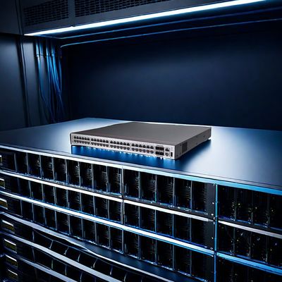 48 ports 25GE SFP28 Switch de centre de données avec 6 X 40/100GE QSFP28 CE6863H-48S6CQ pour le transfert de données et le traitement de données à grande vitesse