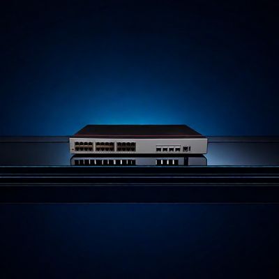 S5755-H24UN4Y2CZ Managed POE Switch 24x100M/1GE/2.5GE 4x25GE SFP28 2x100GE QSFP28 Ports for and Speed Network Solutions