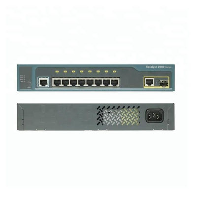 WS-C2960G-8TC-L Switch de red de 8 puertos Gigabit con velocidad de transmisión de 10/100/1000Mbps y capacidad de conmutación potente