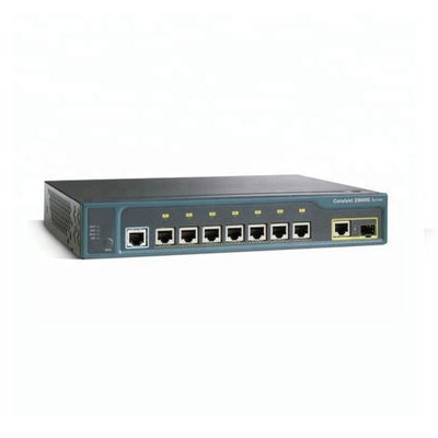 WS-C2960G-8TC-L Switch de red de 8 puertos Gigabit con velocidad de transmisión de 10/100/1000Mbps y capacidad de conmutación potente
