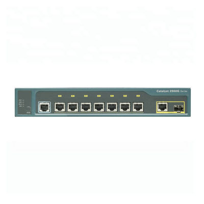 WS-C2960G-8TC-L Switch de red de 8 puertos Gigabit con velocidad de transmisión de 10/100/1000Mbps y capacidad de conmutación potente