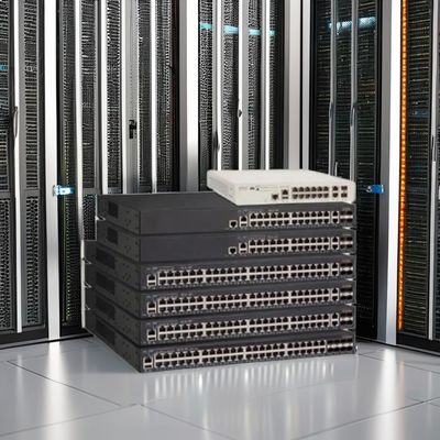 Ruckus Switch 24-Port PoE Ethernet Switch with 2x10 GBE Uplinks Stackable SNMP QoS RJ45 Console Port Networking Solution