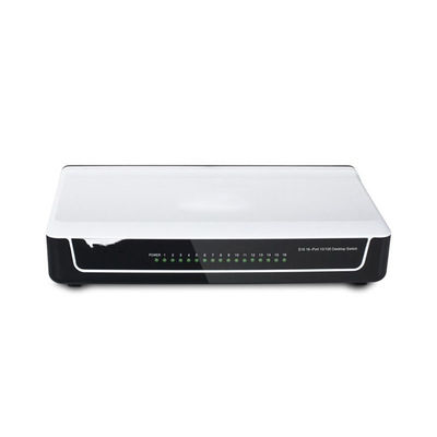 Customized 16 Port Desktop Ethernet Switch with QoS Function 10/100Mbps Full-Duplex Auto-Negotiation Network Switch