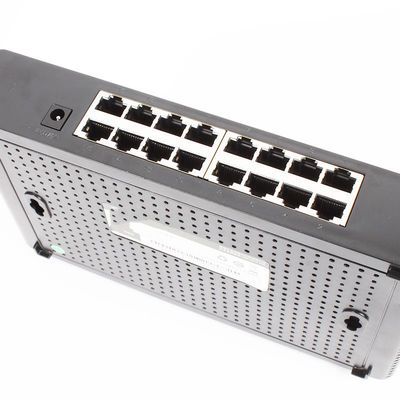 Customized 16 Port Desktop Ethernet Switch with QoS Function 10/100Mbps Full-Duplex Auto-Negotiation Network Switch