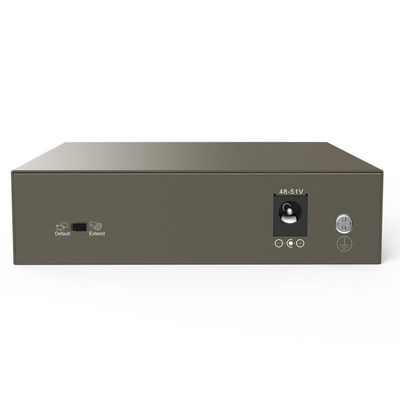 1Gbps Switch Capacity Customized Long Distance Transmission TEF1105P-4-63W 5-Port 10/100Mbps Desktop Switch with 4-Port PoE