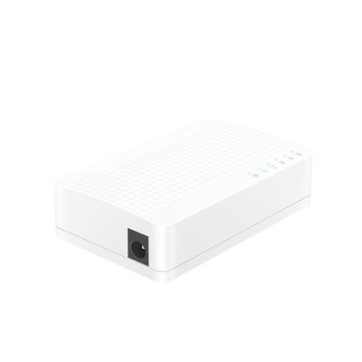 Customized Industrial 5 Port Network Switch 10/100 Mbps Fast Ethernet RJ45 Hub with Private Mold and Stackable Function