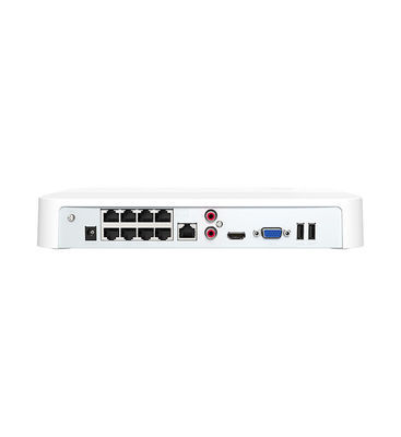 16 canaux PoE HD Enregistreur vidéo réseau 4K UHD 250m Application de compression H.265 longue distance à une vitesse de transmission de 10/100 Mbps