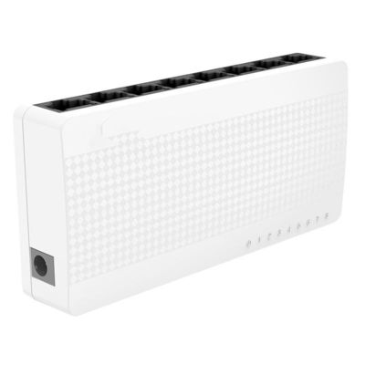 Customized S108V8 8-port Ethernet Switch Compact and Powerful 10/100Mbps Fast Ethernet RJ45 Switcher for Fast Connections