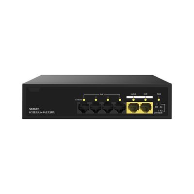 100 Mbit/s Commutateur PoE à double port Parfait pour les réseaux de surveillance sans fil à petite échelle dans des scénarios extérieurs et intérieurs